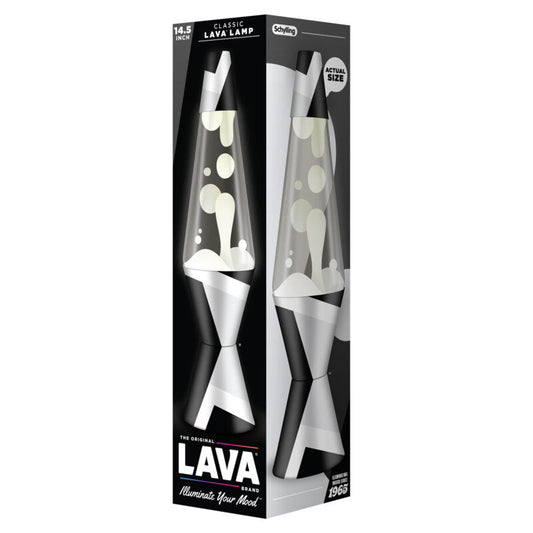 14.5″ Lava Lamp Polygonal White Tone - US 3815
