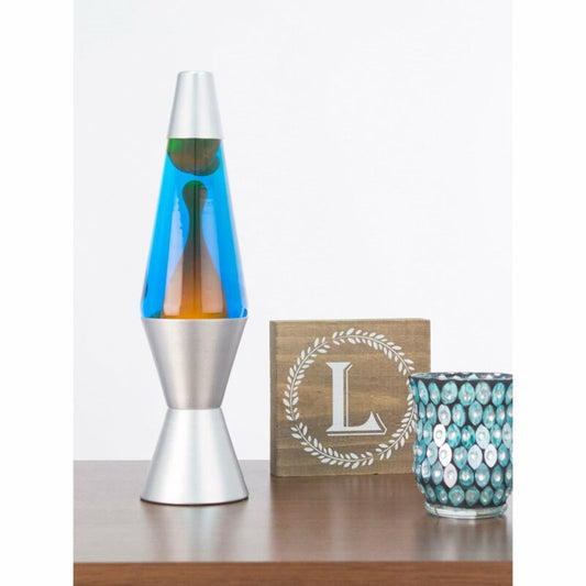 14.5” LAVA Lamp – Orange/Blue/Silver - US 5033