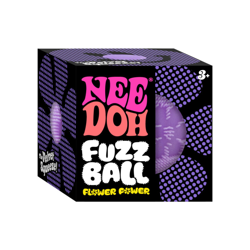 NeeDoh Fuzz Ball Flower Power - US 5610