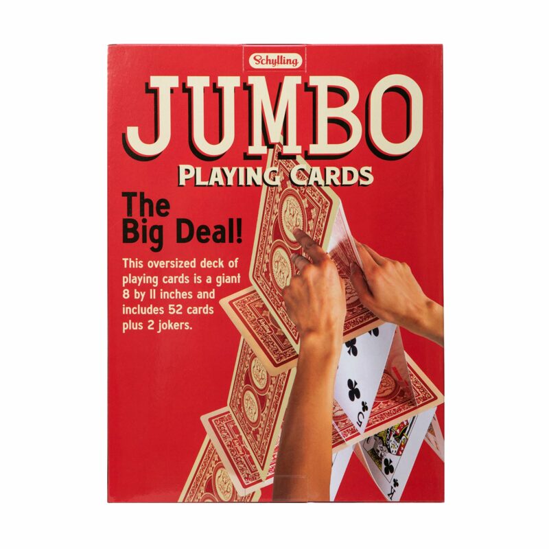 Jumbo Playing Cards - US 7454