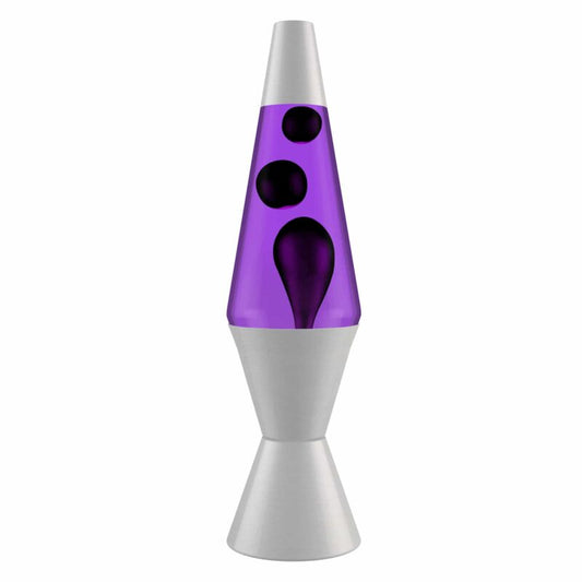 14.5’’ LAVA Lamp – Black &amp; Purple - US 2531