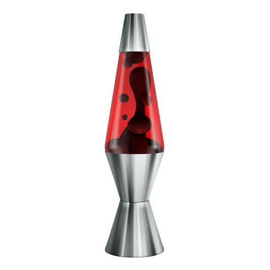14.5″ Lava Lamp Chrome Plated Crimson - US 1647