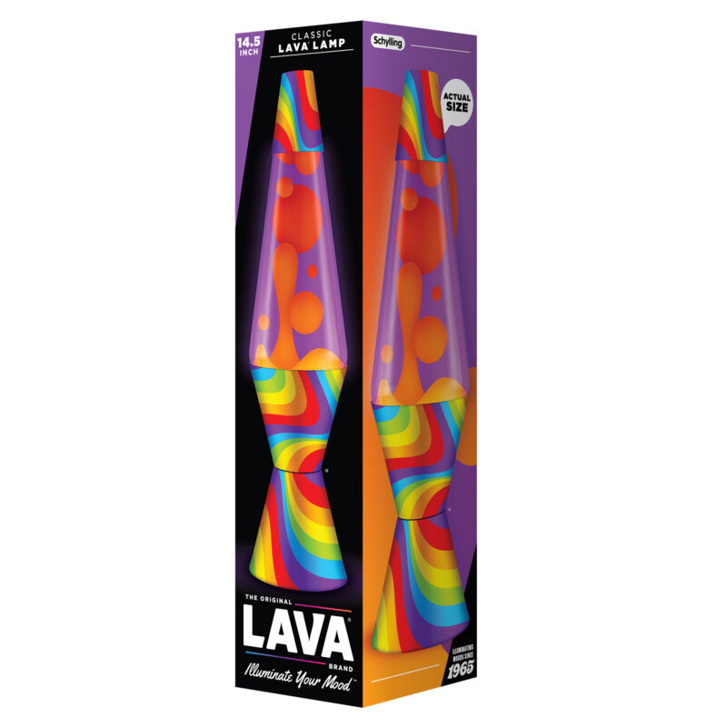 14.5″ Lava Lamp Flowing Color Bands - US 8231