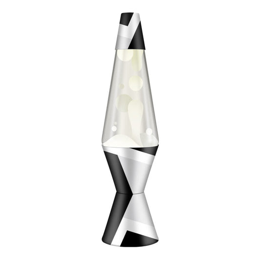 14.5″ Lava Lamp Polygonal White Tone - US 3815