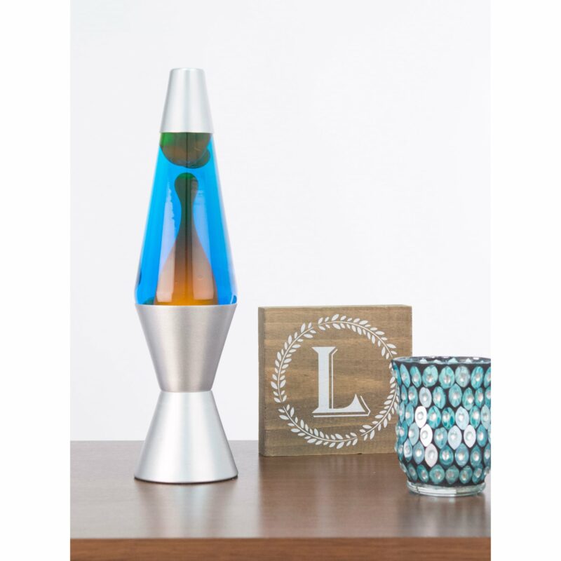 14.5” LAVA Lamp – Orange/Blue/Silver - US 5033