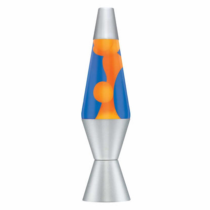 14.5” LAVA Lamp – Orange/Blue/Silver - US 5033