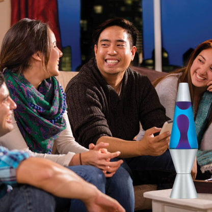 14.5″ LAVA Lamp – Purple/Blue/Silver - US 3061