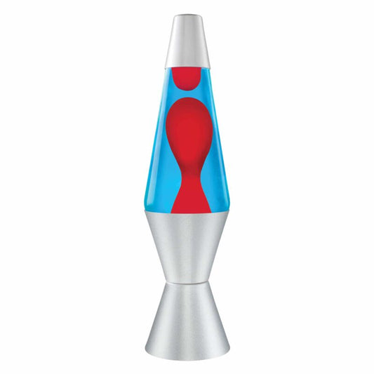 14.5″ LAVA Lamp – Red/Blue/Silver - US 6026