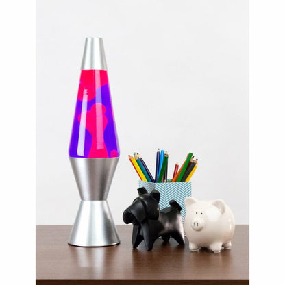 14.5” LAVA Lamp – Pink/Purple/Silver - US 7966