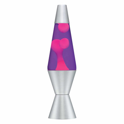 14.5” LAVA Lamp – Pink/Purple/Silver - US 7966