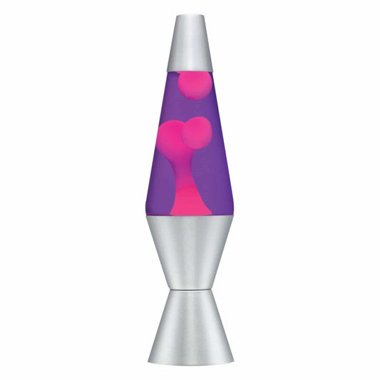 14.5” LAVA Lamp – Pink/Purple/Silver - US 7966