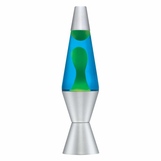 14.5” LAVA Lamp – Yellow/Blue/Silver - US 9932