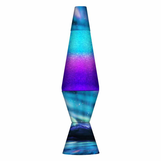 14.5″ LAVA Lamp Colormax Northern Lights – Glitter - US 9607