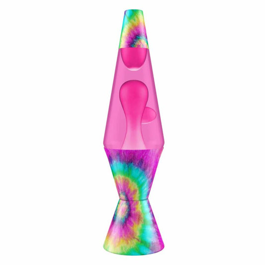 14.5″ LAVA Lamp – Tie Dye Pink Spiral - US 8010