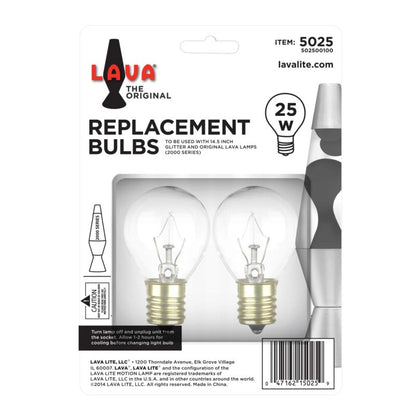 25W LAVA Lamp Light Bulb W/Tray - US 2282