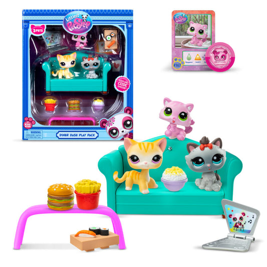 Littlest Pet Shop Diner Dash Play Pack - US 1338