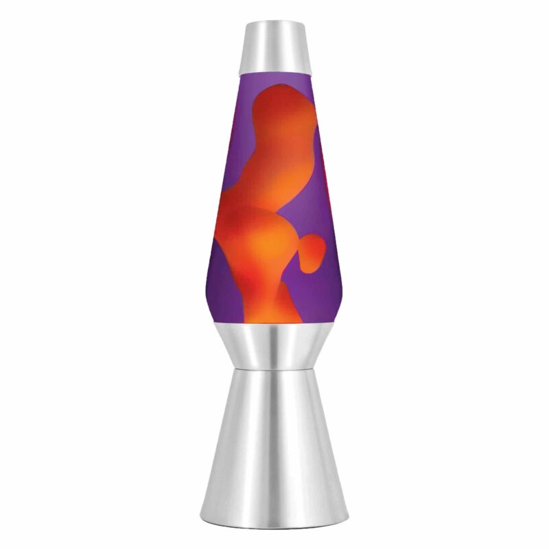 27″ LAVA Lamp Grande – Yellow/Purple/Silver - US 2902