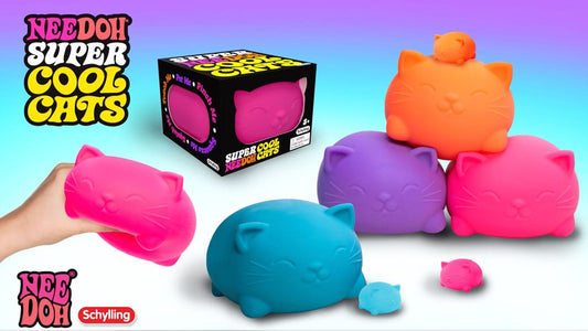 Super NeeDoh Cool Cats - US 9689