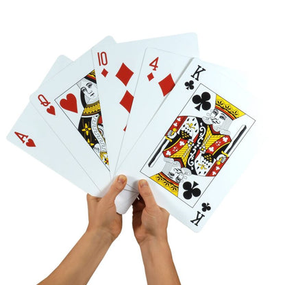 Jumbo Playing Cards - US 7454