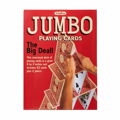 Jumbo Playing Cards - US 7454