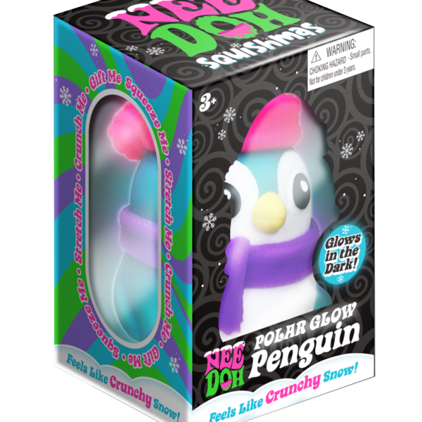 NeeDoh Polar Glow Penguin - US 6387