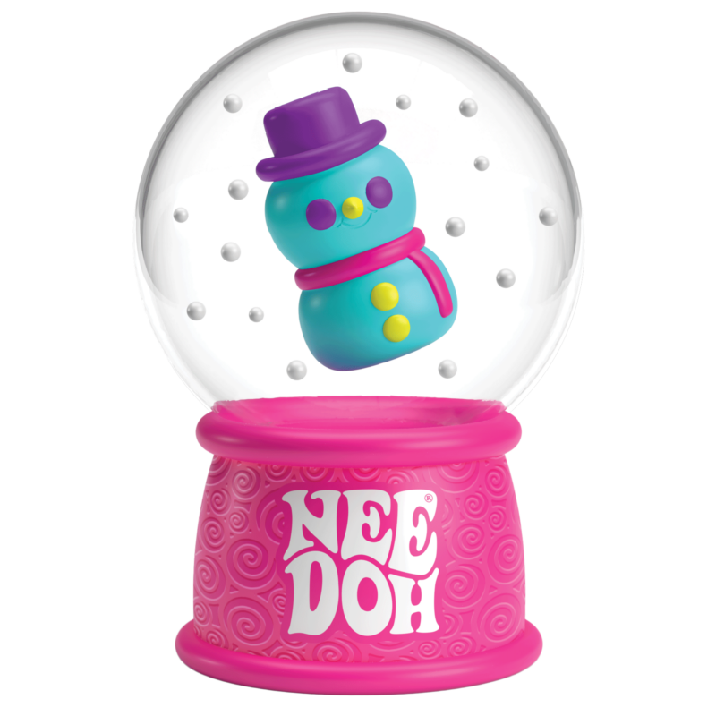 NeeDoh Squish N Flow Snow Globe - US 2883