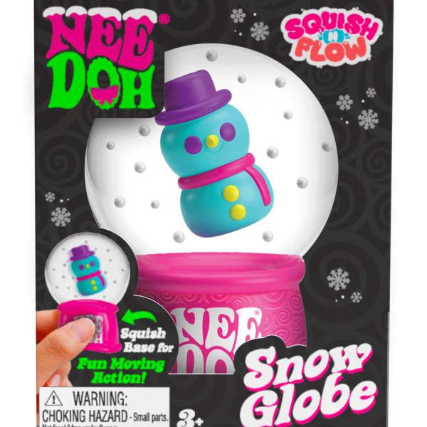 NeeDoh Squish N Flow Snow Globe - US 2883