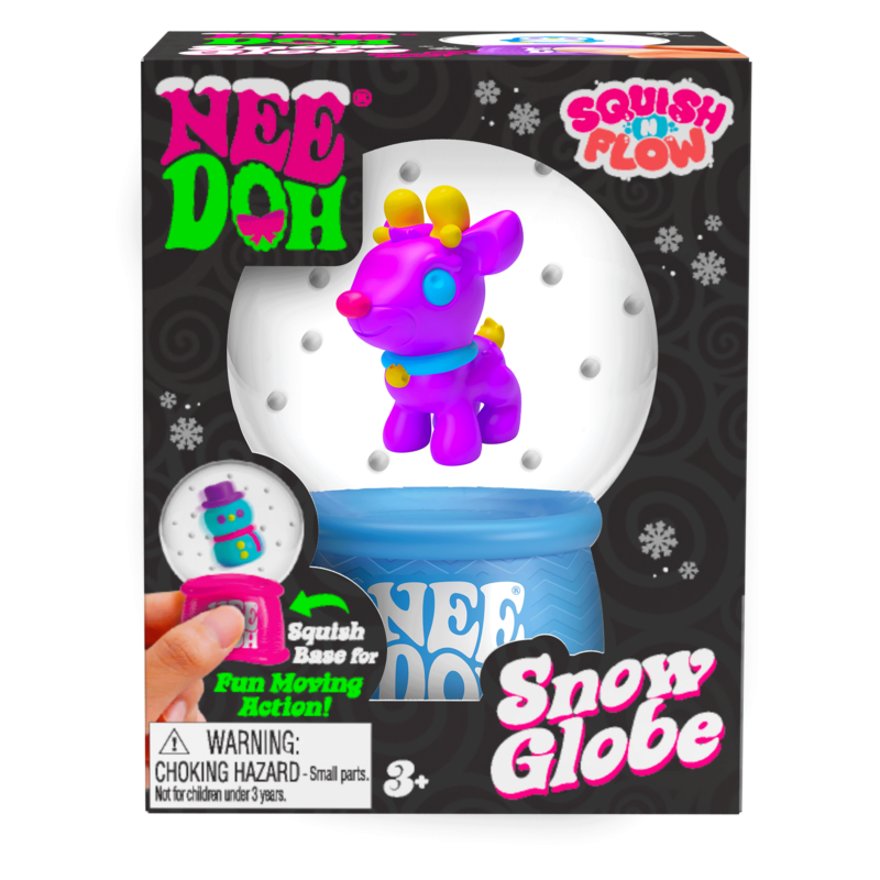 NeeDoh Squish N Flow Snow Globe - US 2883