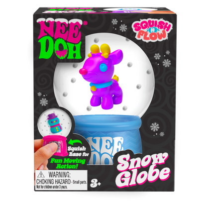 NeeDoh Squish N Flow Snow Globe - US 2883