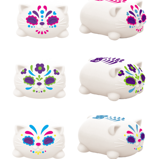 NeeDoh Sugar Skull Cats - US 5537