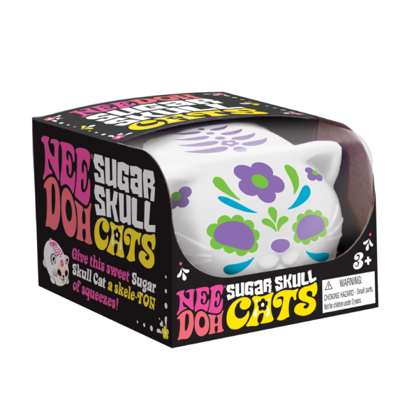 NeeDoh Sugar Skull Cats - US 5537