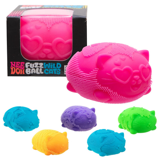 NeeDoh® Fuzz Ball Wild Cats - US 1802